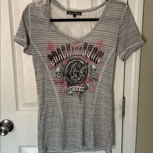 Crash and burn shirt